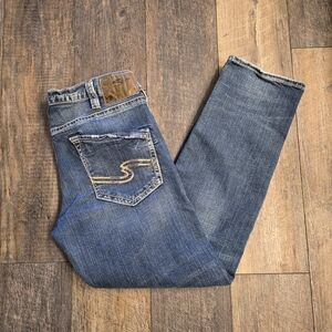 Men's Silver Jeans- Eddie